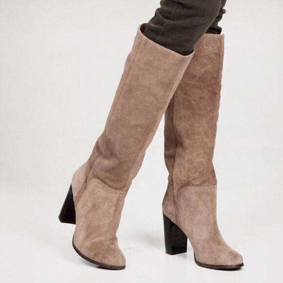 BCBGENERATION Wish Suede Straight Leg Boots. - Picture 1 of 8